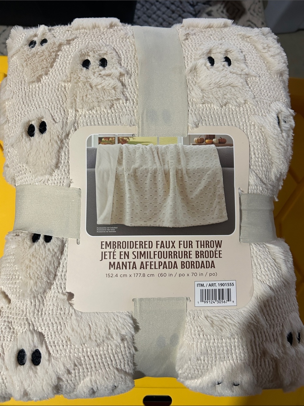 Costco Halloween blanket, new